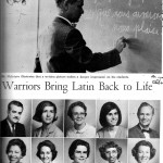 I remember Mr. MacIntyre, always so proper, sporting his bow tie, teaching French gutter slang (l'argot?) during the Spring 1970 EFFE week (Experiment in Free Form Education.)