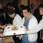 c. 1985 Maxine McDonald's birthday. w/Rosalie Keefauver, Vicki Davis, Susan Duff